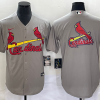 Men's St. Louis Cardinals Gray Alternate Team Jersey