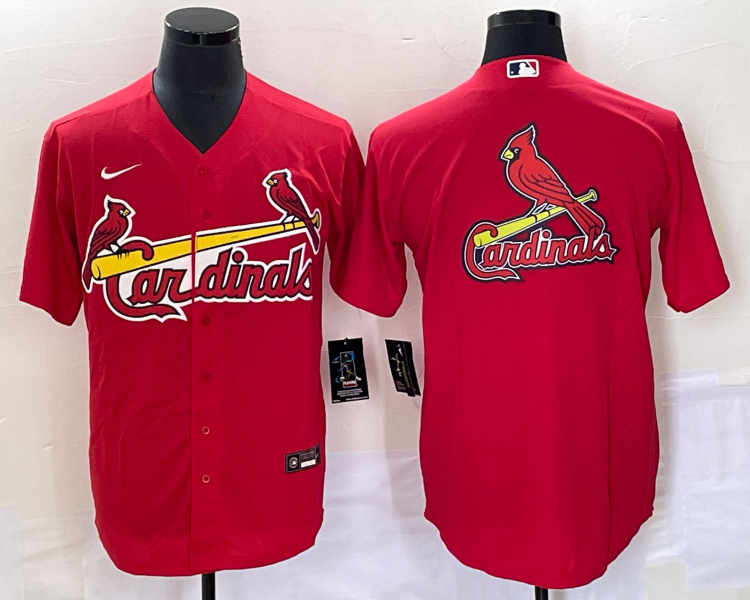 Men's St. Louis Cardinals Red Alternate Team Jersey