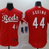 Men's Cincinnati Reds Aristides Aquino #44 Red Baseball Jersey