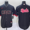 Men's Cincinnati Reds Black 2023 City Connect Jersey