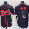 Men's Cincinnati Reds Jonathan India #6 Black Jersey Joint Edition