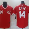 Men's Cincinnati Reds Pete Rose #14 Red Jersey