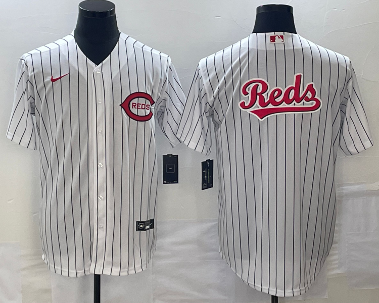 Men's Cincinnati Reds White 2022 MLB at Field of Dreams Authentic Team Jersey
