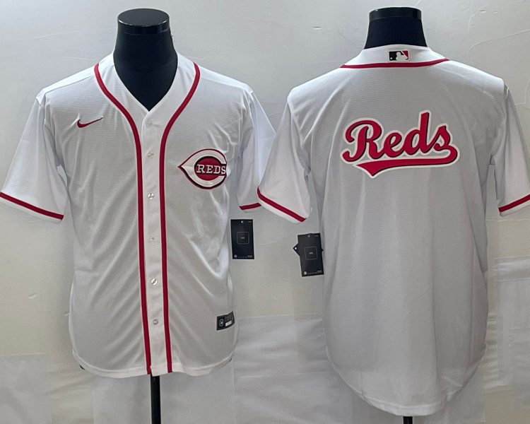 Men's Cincinnati Reds White Home Jersey