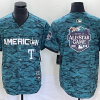 Men's American League Texas Rangers Teal 2023 MLB All-Star Limited Jersey