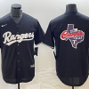 Men's Texas Rangers Black Baseball Jersey
