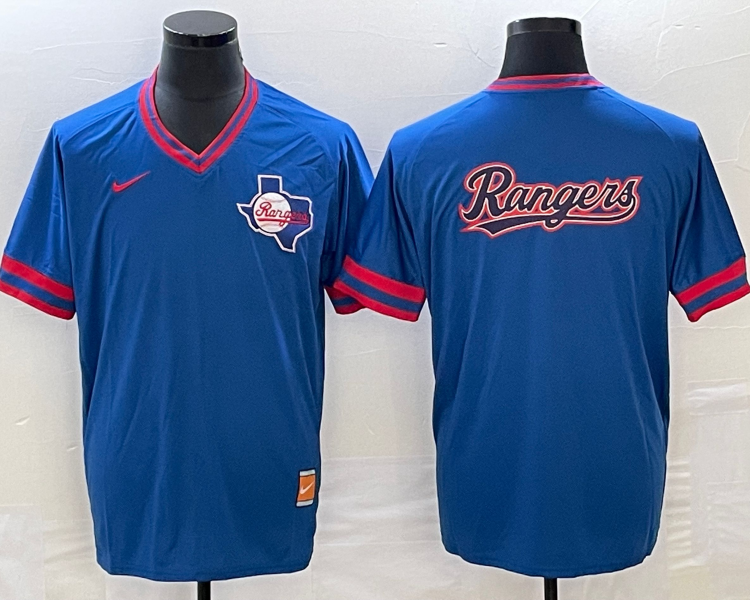 Men's Texas Rangers Blue Jersey