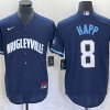Men's Chicago Cubs Andre Dawson #8 Navy City Connect Jersey