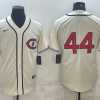 Men's Chicago Cubs Anthony Rizzo #44 Cream Name Jersey