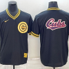 Men's Chicago Cubs Black Alternate Team Jersey