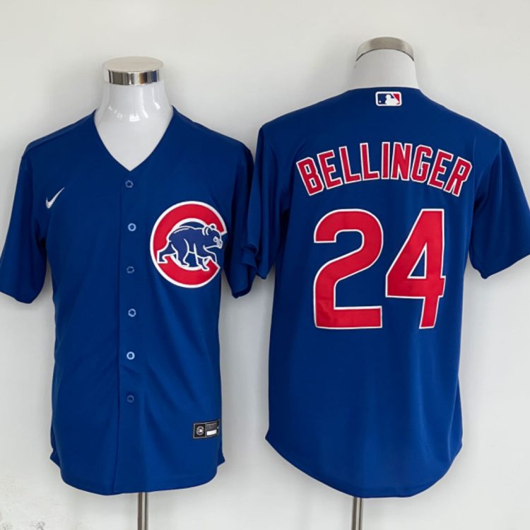 Men's Chicago Cubs Cody Bellinger #24 Royal Jersey
