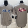 Men's Chicago Cubs Gray Road Team Jersey