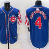 Men's Chicago Cubs Pete Crow-Armstrong #4 Royal Alternate Limited Jersey