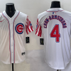 Men's Chicago Cubs Pete Crow-Armstrong #4 White Alternate Limited Jersey