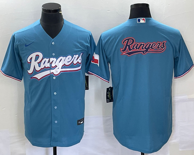 Men's Texas Rangers Blue Team Jersey