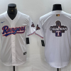 Men's Texas Rangers White 2024 Gold Collection Jersey