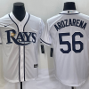 Men's Tampa Bay Rays Randy Arozarena #56 White Jersey