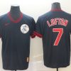 Men's Cleveland Guardians Kenny Lofton #7 Navy Team Jersey