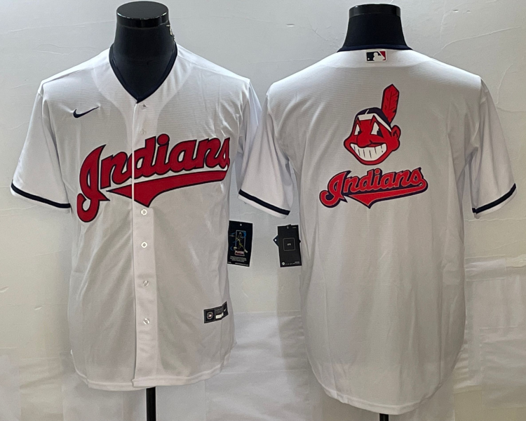 Men's Cleveland Guardians White Home Team Jersey