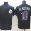 Men's Colorado Rockies Charlie Blackmon #19 Black Baseball Jersey