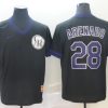 Men's Colorado Rockies Nolan Arenado #28 Black Jersey