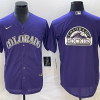 Men's Colorado Rockies Purple Alternate Team Jersey