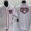 Men's Washington Nationals White Home Team Jersey