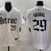 Men's Detroit Tigers Tarik Skubal #29 White Jersey