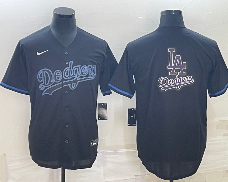 Men's Los Angeles Dodgers Jersey Black
