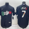 Men's Los Angeles Dodgers Julio Urias #7 Black Stitched Baseball Jersey