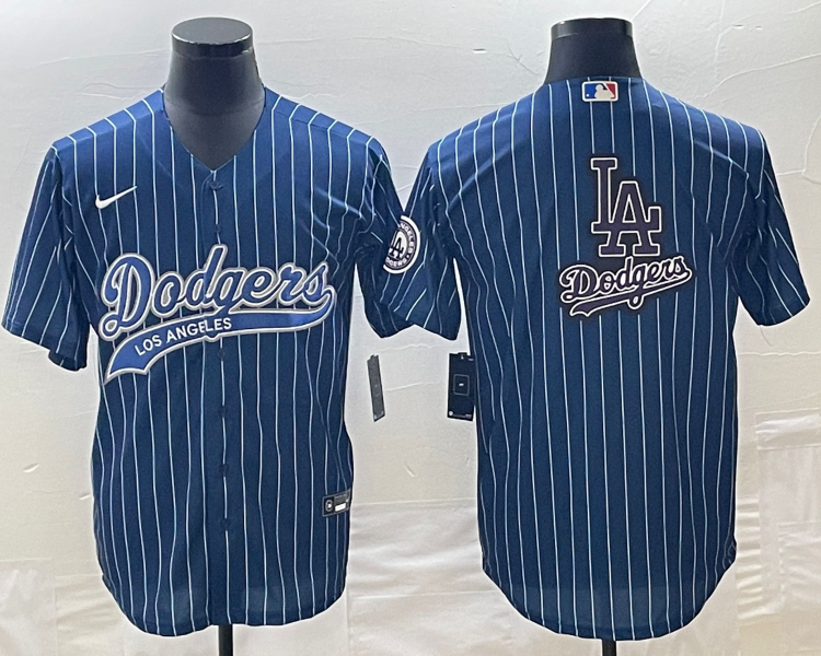 Men's Los Angeles Dodgers Blue Team Jersey Joint Edition