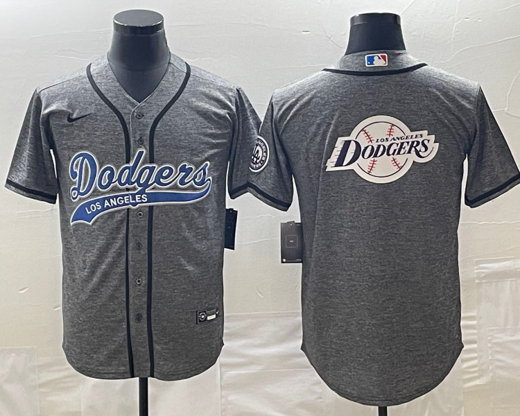 Men's Los Angeles Dodgers Gray Joint Edition Jersey
