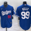Men's Los Angeles Dodgers Joe Kelly #99 Blue Jersey