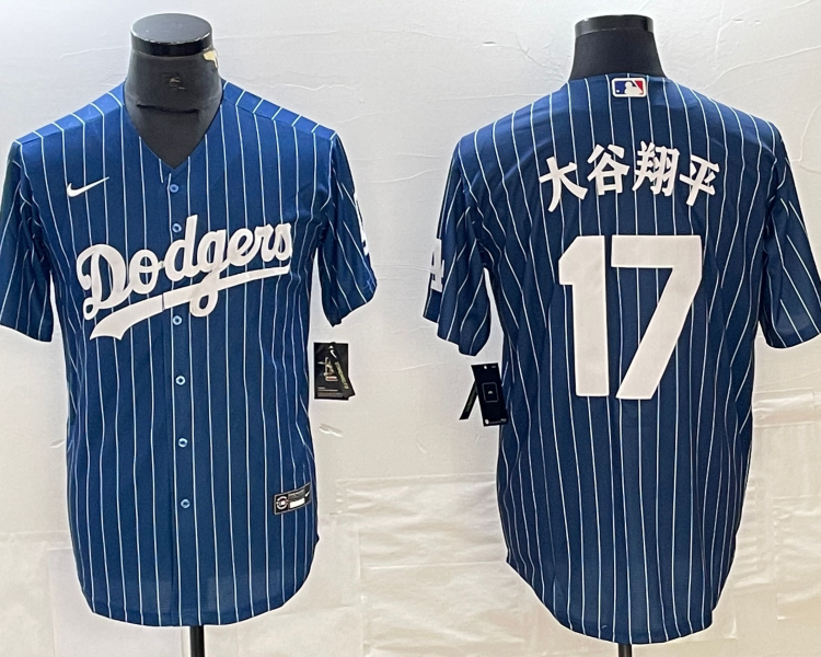 Men's Los Angeles Dodgers Shohei Ohtani #17 Royal Jersey
