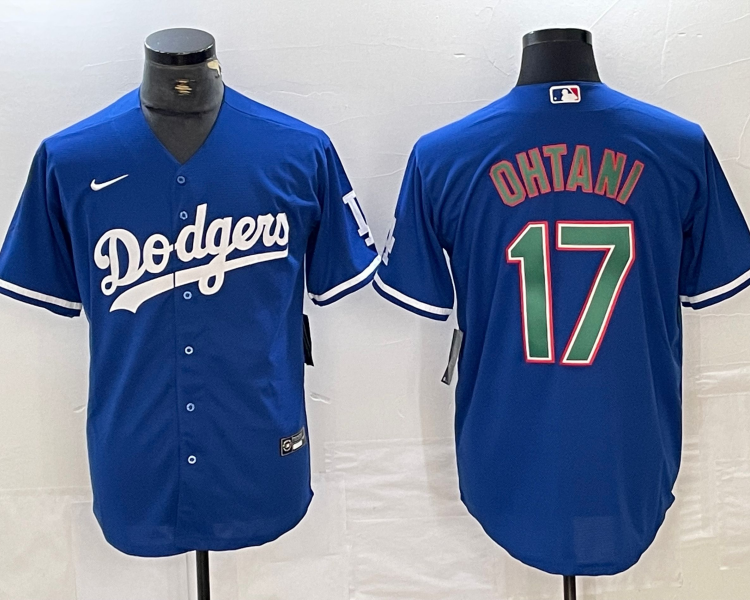 Men's Los Angeles Dodgers Shohei Ohtani Blue Jersey