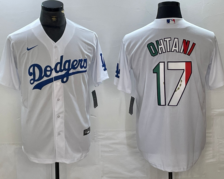 Men's Los Angeles Dodgers Shohei Ohtani White Jersey