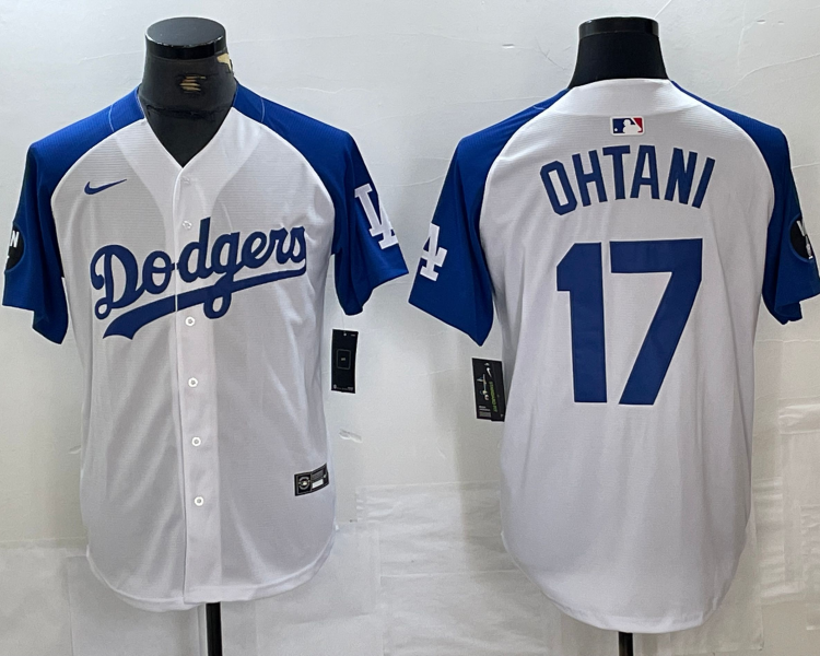 Men's Los Angeles Dodgers Shohei Ohtani White Limited Jersey