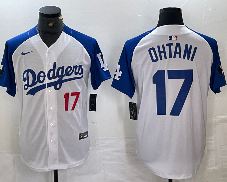 Men's Los Angeles Dodgers Shohei Ohtani White Limited Jersey