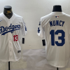 Men's Los Angeles Dodgers Max Muncy #13 White Jersey