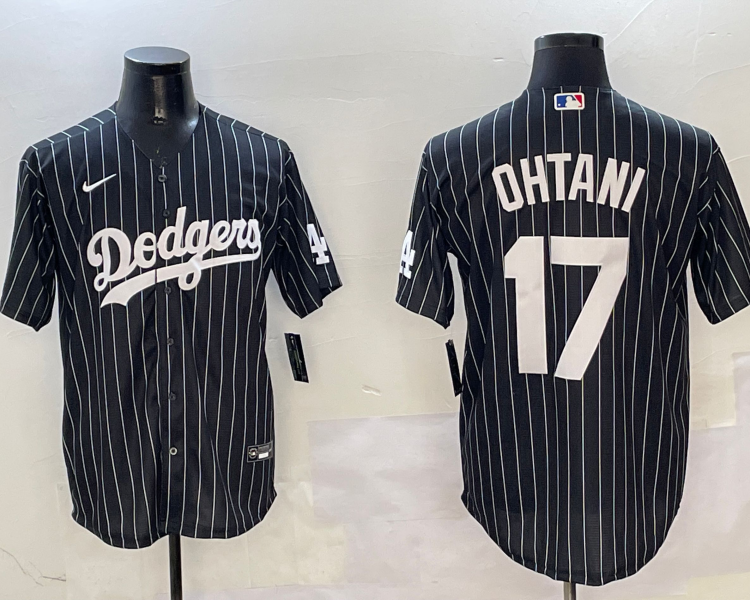 Men's Los Angeles Dodgers Shohei Ohtani Black Alternate Limited Jersey