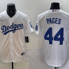 Men's Los Angeles Dodgers Andy Pages #44 White Limited Jersey