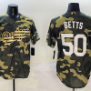 Men's Los Angeles Dodgers Mookie Betts #50 Camouflage Jersey