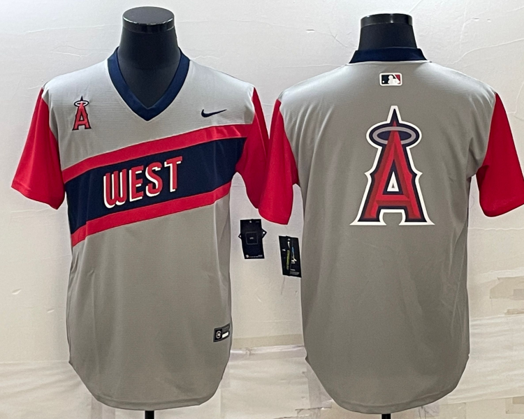 Men's Los Angeles Angels Gray Jersey