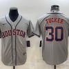 Men's Houston Astros Kyle Tucker #30 Gray Jersey
