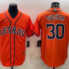 Men's Houston Astros Kyle Tucker #30 Orange Jersey