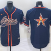 Men's Houston Astros Navy Alternate Jersey Joint Edition