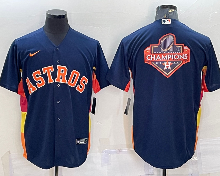 Men's Houston Astros Navy Alternate Team Jersey