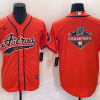 Men's Houston Astros Orange Jersey Joint Edition