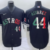 Men's Houston Astros Yordan Alvarez #44 Black Alternate Jersey