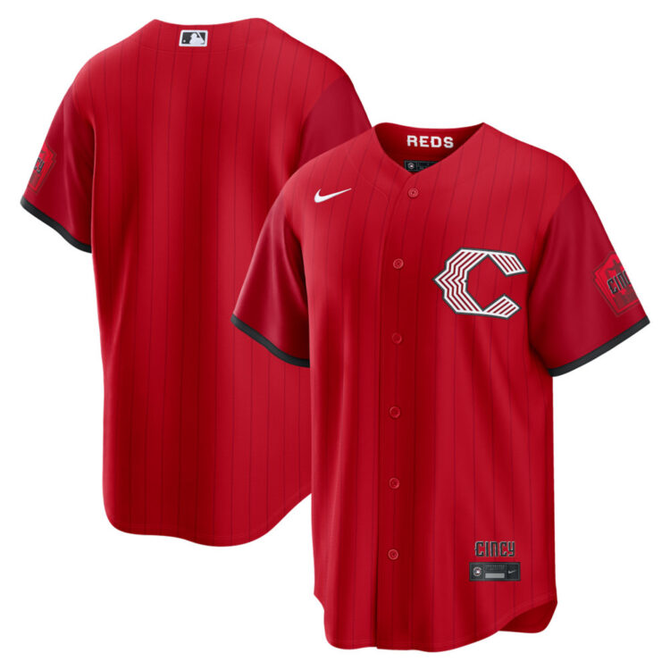 Men's Cincinnati Reds Nike Red 2026 City Connect Stadium Jersey